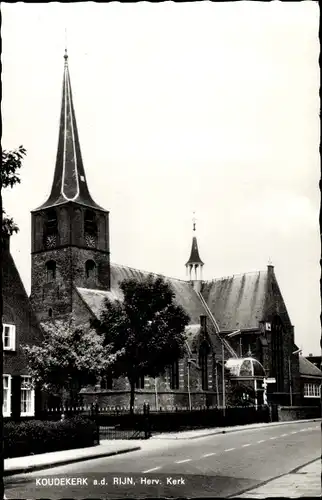 Ak Koudekerk aan den Rijn Südholland, Herv. Kerk