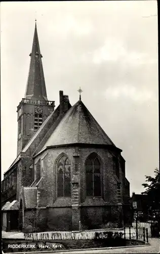 Ak Ridderkerk Südholland Niederlande, Herv. Kerk