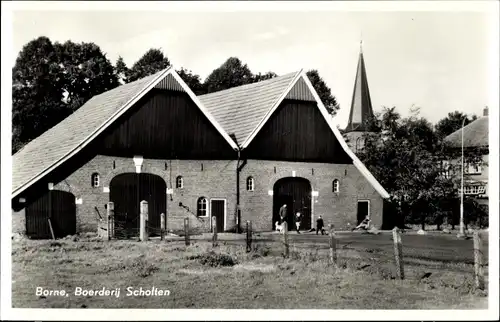 Ak Borne Overijssel Niederlande, Boerderij Scholten