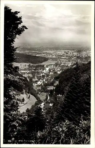 Ak Sulzburg im Markgräflerland Baden Schwarzwald, Panorama