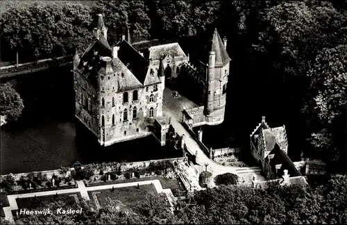 Ak Heeswijk Nordbrabant, Kasteel, Luftbild