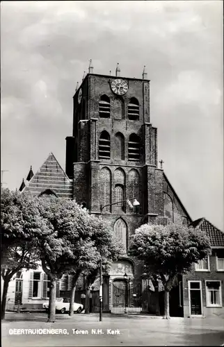 Ak Geertruidenberg Nordbrabant Niederlande, Toren N. H. Kerk