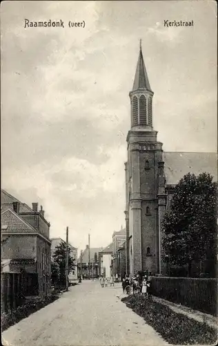 Ak Raamsdonk Nordbrabant Niederlande, Kerkstraat