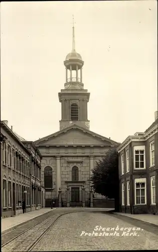 Ak Steenbergen Nordbrabant Niederlande, Protest. Kerk