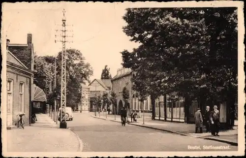 Ak Boxtel Nordbrabant Niederlande, Stationsstraat