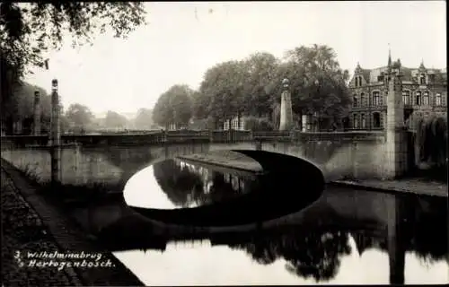 Foto Ak 's Hertogenbosch Nordbrabant Niederlande, 3. Wilhelminabrug