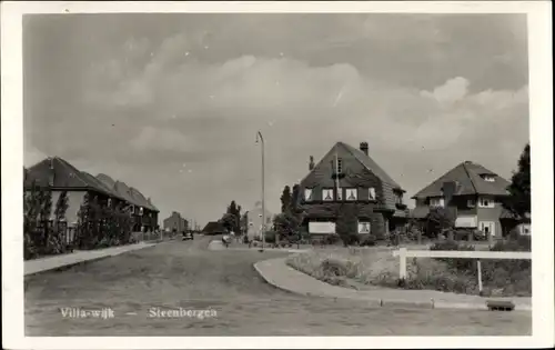 Ak Steenbergen Nordbrabant Niederlande, Villa-wijk