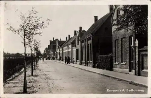 Ak Roosendaal Nordbrabant Niederlande, Badhuisweg