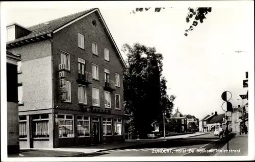 Ak Zundert Nordbrabant Niederlande, Hotel De Roskam, Molenstraat