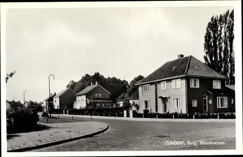 Ak Zundert Nordbrabant, Burg. Manderslaan