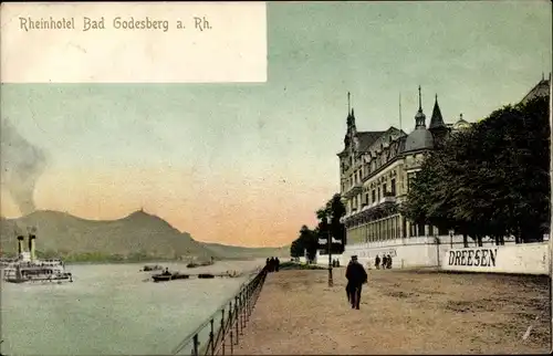 Ak Bad Godesberg Bonn am Rhein, Rheinhotel Dreesen