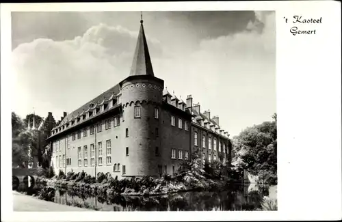 Ak Gemert Bakel Nordbrabant Niederlande, Missieseminarie, Paters van de H. Geest, 't Kasteel