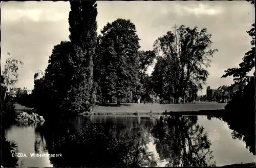 Ak Breda Nordbrabant Niederlande, Wilhelminapark