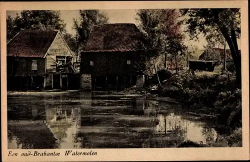 Ak Nordbrabant Niederlande, Een oud-Brabantse Watermolen