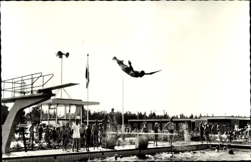 Ak Best Nordbrabant Niederlande, Zwembad Dolfijn