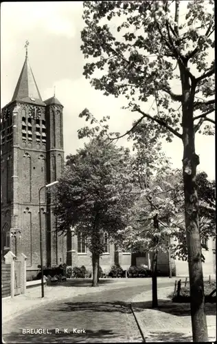 Ak Breugel Nordbrabant, R. K. Kerk