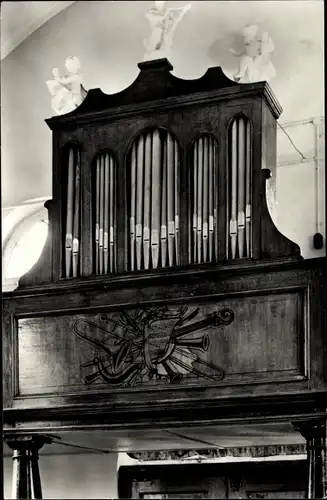 Ak Hoogeloon Nordbrabant, Orgel Ned. Herv. Kerk