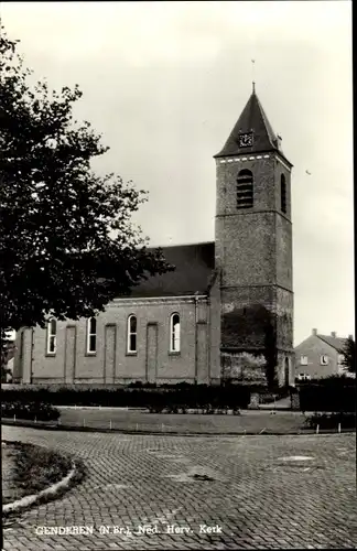 Ak Genderen Nordbrabant, Ned. Herv. Kerk