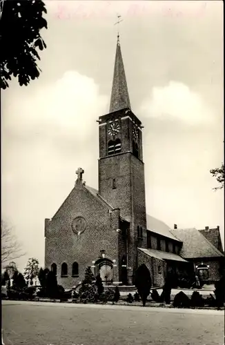 Ak Esbeek Nordbrabant Niederlande, Landgoed De Utrecht, R. K. Kerk