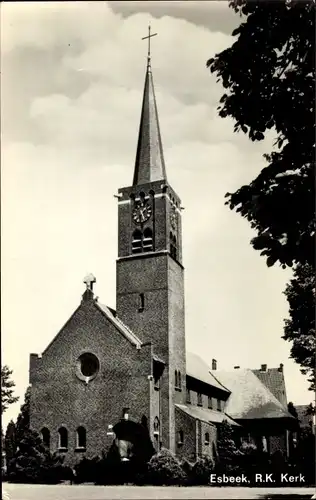Ak Esbeek Nordbrabant Niederlande, R. K. Kerk