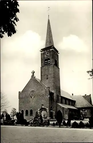 Ak Esbeek Nordbrabant Niederlande, Landgoed de Utrecht, R. K. Kerk