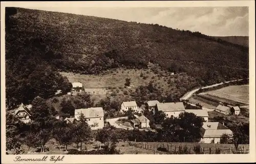 Ak Simonskall Hürtgenwald in der Eifel, Ortsansicht, Talschenke