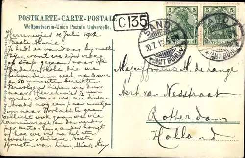 Ak Forbach Baden, Die Badener Höhe von Herrenwies aus, Kirche