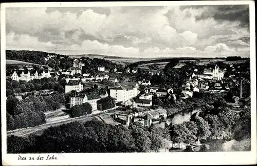 Ak Diez an der Lahn, Panorama der Stadt