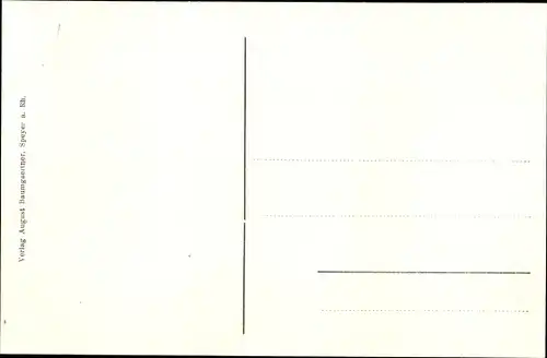 Ak Speyer am Rhein, Dom, Nordwestseite