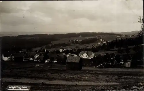 Foto Ak Vogelsgrün Auerbach im Vogtland, Ortsansicht