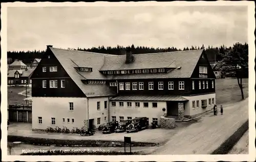 Ak Mühlleithen Klingenthal im Vogtland Sachsen, Fremdenhof Buschhaus