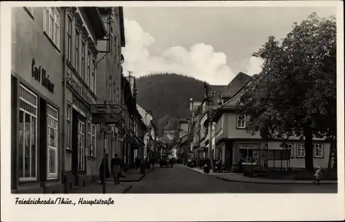 Ak Friedrichroda im Thüringer Wald, Hauptstraße
