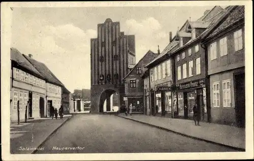 Ak Salzwedel in der Altmark, Neupervertor
