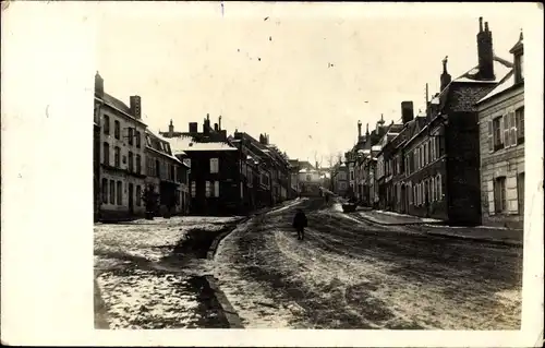 Ak Stempel Deutsche Feldpost 1. WK, K. S. Mg. S. Abt. 76, 1. Kompagnie