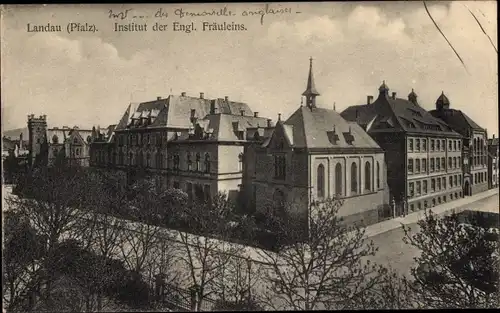 Ak Landau in der Pfalz, Institut der Engl. Fräuleins