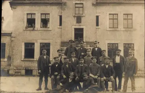 Foto Ak Passau in Niederbayern, Männer, Gruppenbild