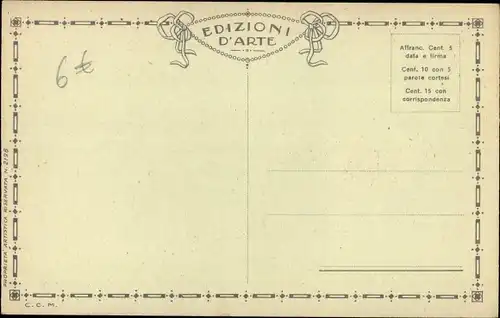 Künstler Ak Frau in rotem Wintermantel