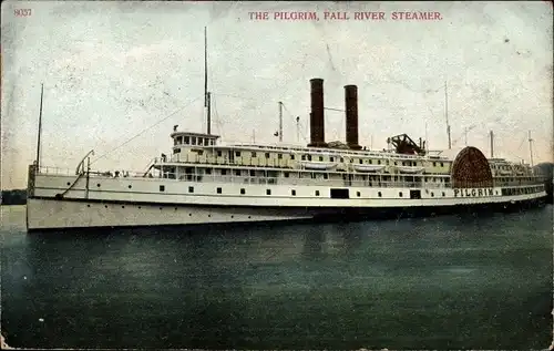 Ak Fall River Massachusetts, The Pilgrim, Fall River Steamer