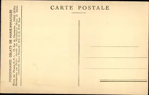 Ak Missions Esquimaudes, La chasse a l'ours blanc, Jagd auf einen Eisbär, Hund