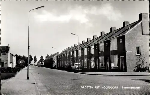 Ak Hoofddorp Haarlemmermeer Nordholland Niederlande, Beemsterstraat