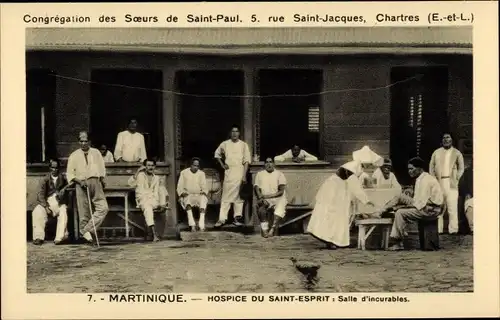 Ak Saint Esprit Martinique, Hospice, Congrégation des Soeurs Saint Paul