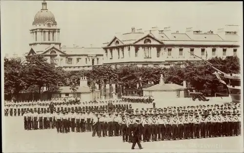 Ak Greenwich London England, R. H. School