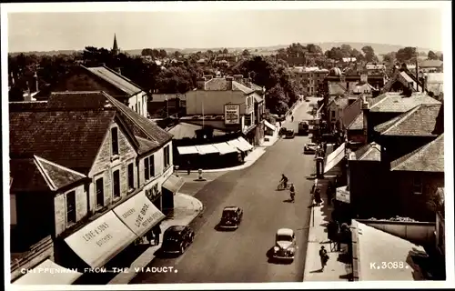 Ak Chippenham Wiltshire England, View from the Viaduct