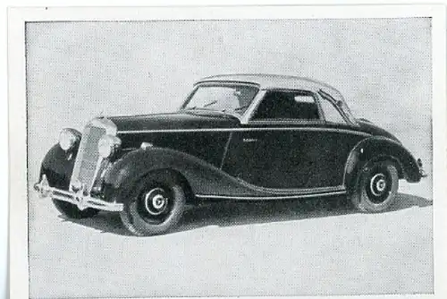 Sammelbild Das Kraftfahrzeug Serie B Gruppe 1, Mercedes Benz 170 S, Wistü Sammelbild Nr. 3