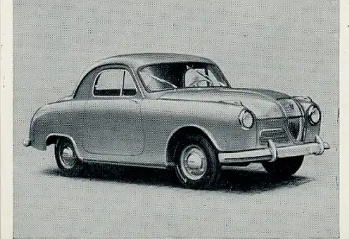 Sammelbild Sammelwerk Auto und Flugzeug, Serie A II Bild 31, Hanomag Partner, Vortella Bild