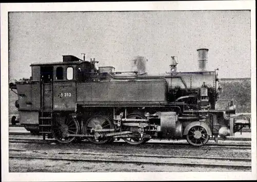 Sammelbild Deutsche Lokomotiven, Gruppe Gt Bild 305, Güterzugtenderlokomotive, Gt 34.15