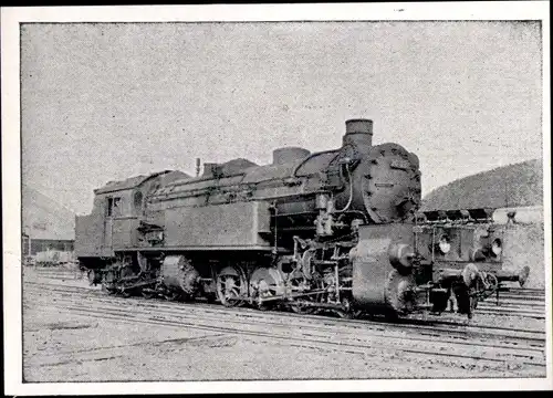 Sammelbild Deutsche Lokomotiven, Gruppe Gt Bild 308, Güterzug Tenderlokomotive, Gt 88.16