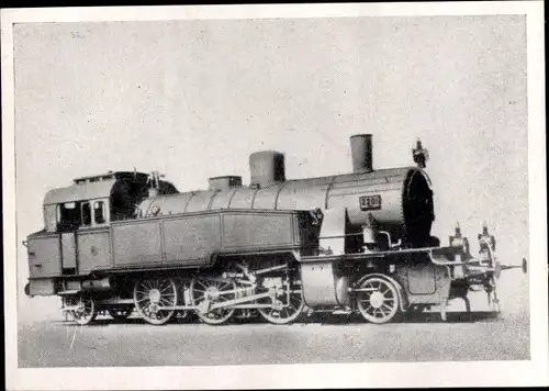 Sammelbild Deutsche Lokomotiven, Gruppe P Bild 181, Personenzuglokomotive T 6