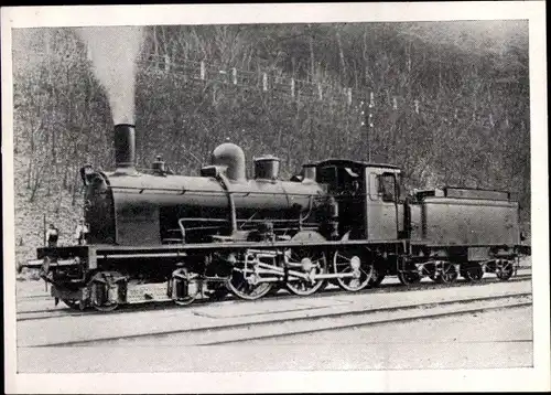 Sammelbild Deutsche Lokomotiven, Gruppe P Bild 175, Personenzuglokomotive, P 35.14