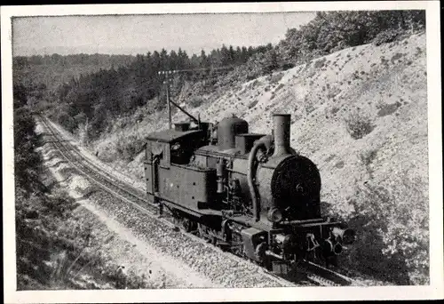 Sammelbild Deutsche Lokomotiven, Gruppe P Bild 169, Zahnradlokomotive, Z 34.14